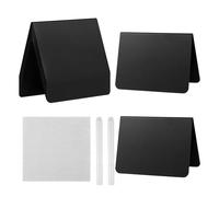 Lot de jolies étiquettes de table de boulangerie, étiquettes alimentaires avec marqueur, cartes d'événement pour desserts, étiquette extérieure réutilisable avec design élégant, centre de table pour