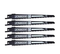 Lot de lames HCS 150/18 TPI PKGA 14.4 A1 pour sciage du bois, du plastique et du carton de plâtre Parkside 4 en 1 IAN 110037