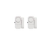 Chacon Mini-alarmes d'ouverture et avertisseur d'entrée – 120 dB – Lot de 2 – Blanc