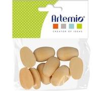 Lot de mini demi oeufs en bois - 3 x 2 cm - 10 pcs G
