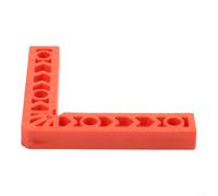Lot de pinces de positionnement à 90 degrés à angle droit pour le travail du bois - Pinces d'angle en alliage d'aluminium pour cadres et armoires - Outil de menuisier de précision 100 x 100 mm / 4 in