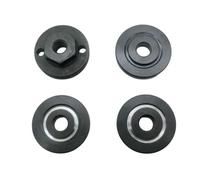 Lot de plaques de base pour meuleuse d'angles de diamètre multiples - Convient pour les trous de 20 mm, 22 mm, 22,2 mm - Construction en fer solide - Multifonction - Facile à installer