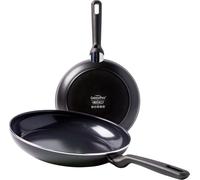 Lot de poêles GreenPan Memphis 24 + 28 cm, revêtement antiadhésif