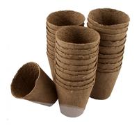 Lot de pots de culture en tourbe