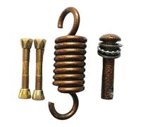 Lot de ressorts de chaise à œufs en acier inoxydable, grande capacité de charge, acier inoxydable et résistant aux charges , pièces de rechange pour montage au plafond, intérieur, salle de
