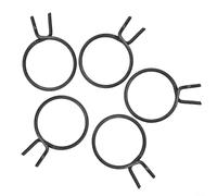 Lot de ressorts de rechange pour poignée de porte, ressorts en acier inoxydable noir pour poignées de porte, loquet de levier de réparation, mécanisme de porte intérieure, pièces de fixation pour
