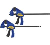 Irwin 7133107 Micro Jeu de 2 Serre-joints/écarteurs 115 mm