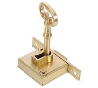 Lot de serrures à mortaise en laiton robuste pour tiroir de cuisine, chambre à coucher, bureau, commode, armoire, boîte aux lettres, tiroir et boîte aux lettres