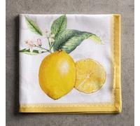 Lot de serviettes, 100 % coton, 4 motifs, lavables, pour les dîners, la fête des Mères, les baby showers, l'été, 45 cm x 45 cm
