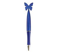 Lot de stylos papillons - Stylo à encre en plastique portable - Ensemble de papier à lettre décoratif - Stylo à bille lisse - Pour , adolescents, adultes, art