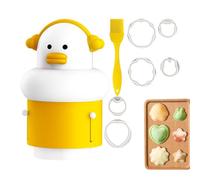 Lot de tampons à biscuits manuels antiadhésifs avec 6 moules à gaufrer pour biscuits, banh bao, à la main, empanadas, raviolis, gyoza, pâtes, pâtisseries, pâtes, cuisine
