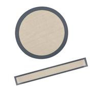 Lot de tapis de cuisson en silicone résistant aux hautes températures, antiadhésifs, passent au four, réutilisables, pour gâteaux, biscuits, pain, tôle résistante à la chaleur