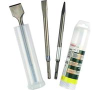 Lot de trois forets SDS-plus pour travaux sur béton et mortier - 0-20-40 mm - Accessoires pour perceuses et perceuses à percussion légères
