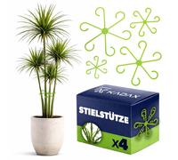 Lot de tuteurs KADAX en 4 tailles, tuteurs ronds pour plantes d'intérieur, plantes vivaces et fleurs, tuteurs pour fleurs, tuteurs en plastique pour plantes vivaces, supports pour fleurs