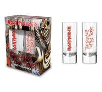 Lot de verres à shots de Iron Maiden - Number Of The Beast - pour Indifférent - transparent Standard