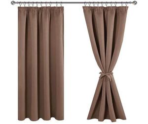 Lot de vitres teintées - haute transparence - paire de vitres marron - dimensions : H 137 x L 117 cm