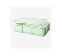 Lot Demi Bac à Pâtons 400 x 300 x 100 mm 9 L + Couvercle