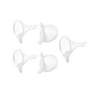 Lot d'entonnoirs en PP, Mini entonnoir 3/5/10 pièces, outil de remplissage for bouteilles vides, distributeurs liquide parfum(5 Pcs)