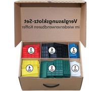 Lot d'entretoises en plastique, assortiment de plaques 100 x 24 mm