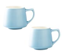 Lot Deux Tasses Aroma Cup Matte Blue - Origami