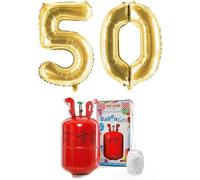 Lot d'hélium pour anniversaire avec un cerf-volant géant et un assortiment de ballons