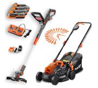Lot d'outils de jardin sans fil FUXTEC FX-E1RM20-Set 40V (2x20V) & FX-E1RT20 20V