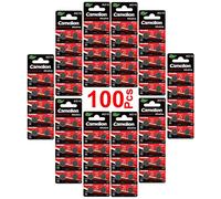 LOT en Paquet 100 Piles Bouton alcaline LR1130 AG10 Liseuses, Montres, calculatrices, caméras, pointeurs sans Mercure sans Mercure