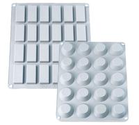 Lot Grandes Plaques silicone mini-financiers et mini-tartelettes Mathon
