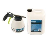 lot : pistolet de sablage au bicarbonate de soude + bidon bicarbonate - Laser Tools G