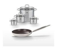 Lot Poêle 24 cm avec revêtement céramique sans PFAS & 4 Faitouts 14/16/20/26 cm Elo Bistro Line Citrin