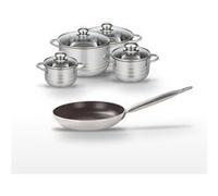 Lot Poêle 24 cm Elo Bistro Line & 4 Faitouts Elo Brillant