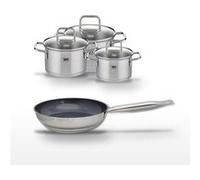 Lot Poêle 24 cm Elo Profi Therm Platinum & 3 Faitouts Elo Citrin