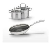 Lot Poêle 24cm & 2 Faitouts 16/14cm Elo Relief Evolution