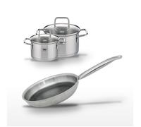 Lot Poêle 24cm Elo Relief Solution & 2 Faitouts 16/20cm