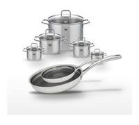 Lot Poêle 28cm & 24cm Elo Relief Evolution avec 5 Faitouts Elo Citrin
