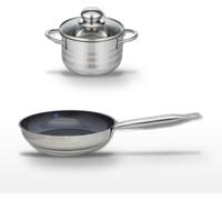 Lot Poêle 28cm Profi Therm Platinum Elo et Faitout 16cm Elo