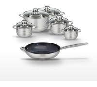 Lot Poêle 32 cm & 5 Faitouts Elo Profi Therm Platinum
