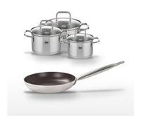 Lot Poêle 32 cm céramique Elo Bistro Line et 3 Faitouts inox Elo Citrin