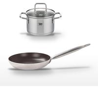 Lot Poêle 32 cm Elo Bistro Line & Faitout 16 cm Elo avec revêtement céramique