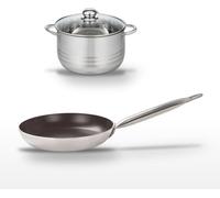 Lot Poêle 32 cm Elo Bistro Line & Faitout 20 cm Elo