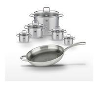 Lot Poêle 32 cm Elo Relief Evolution & 5 Faitouts Elo Citrin