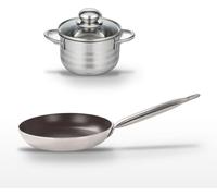 Lot Poêle 32 cm et Faitout 12 cm Elo Bistro Line