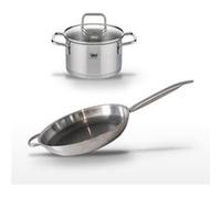 Lot Poêle 32 cm et Faitout 12 cm Elo Relief Solution Aluminium