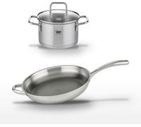 Lot Poêle 32 cm & Faitout 20 cm Elo Relief Evolution