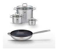 Lot Poêle 32cm et 3 Faitouts 14/20/26cm Elo Profi Therm Platinum
