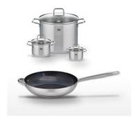 Lot Poêle 32cm Profi Therm Platinum Elo & 3 Faitouts Elo Citrin