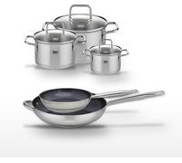Lot Poêles 24 cm & 32 cm Elo Profi Therm Platinum et 3 Faitouts Elo