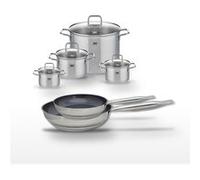 Lot Poêles 24cm & 28cm Elo Profi Therm Platinum et 4 Faitouts Elo Citrin Gris|Noir