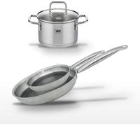 Lot Poêles 24cm & 28cm Elo Relief Solution avec Faitout 12cm