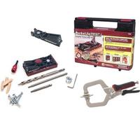 Lot pour assemblages d'angle, raccords en T et autres, comprenant des forets doubles et simples